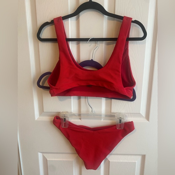 Red Bikini Set - Picture 2 of 6